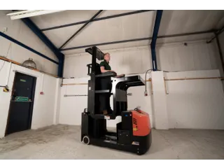 orderpicker,draagverm. 500kg,aandrijfwiel PU,vorkrollen PU - 8