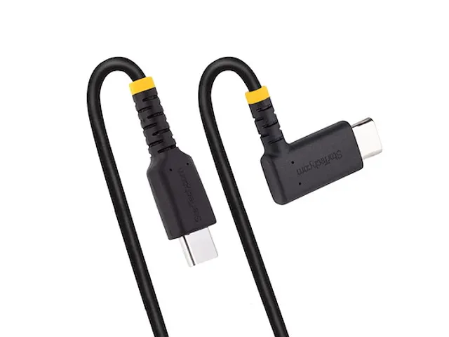 USB-C Oplaadkabel 1 Meter Haakse USB-C Kabel