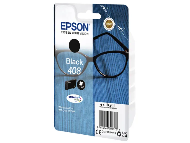 Inktcartridge Epson T09J140 408 Zwart C13T09J14010