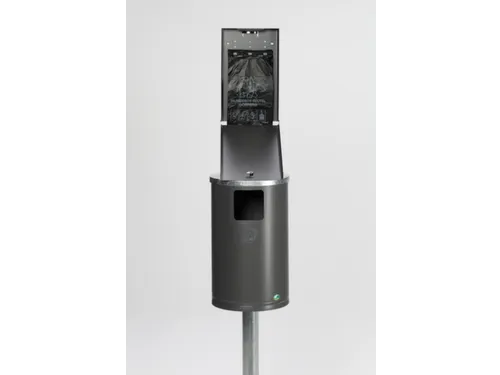 hondentoilet,v. buiten,afvalbak 30l,v. 200zakjes,HxBxD 2000x350x480mm