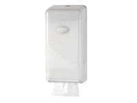 Euro Pearl 431006 WHITE bulkpack toiletpapierdispenser