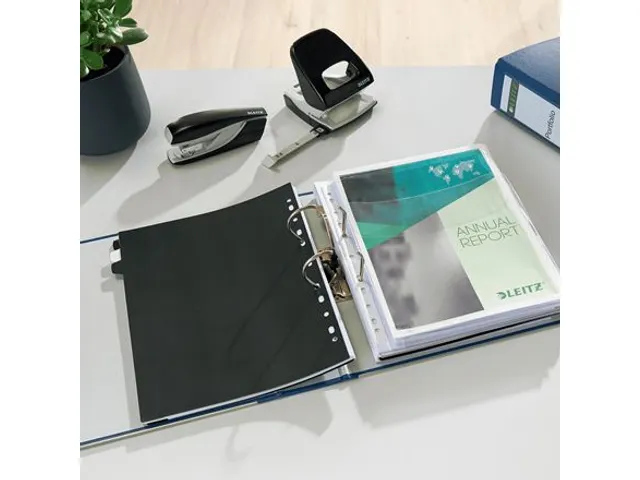 Ordner Leitz 1010 A4 80mm Pp Blauw