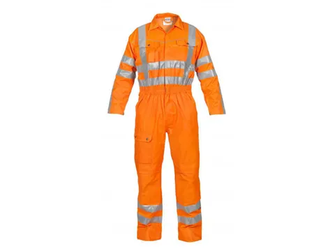 Hydrowear Arlon 048464 coverall, fluo oranje, maat 62, per stuk