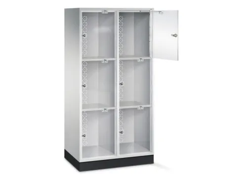 grootvolume-lockersysteem,HxBxD 1750x820x500mm,2x3vakken,cil.-slot