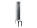 locker met bank,voor scheiding van kleding,HxBxD 2120x300x815mm,1vak