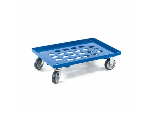 dolly,draagverm. 250kg,laadvl. LxB 615x415mm,platform doorbroken