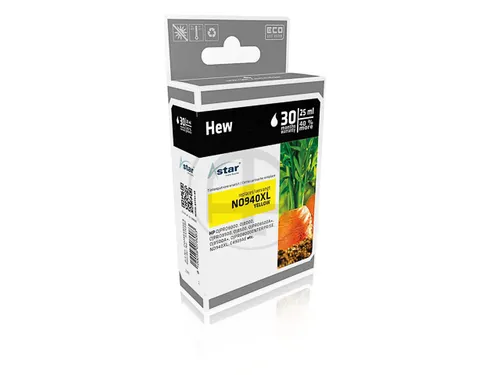 AS15380 ASTAR HP 940XL OJ PRO Inkt geel HC rebuilt 1400pag Chip 16ml