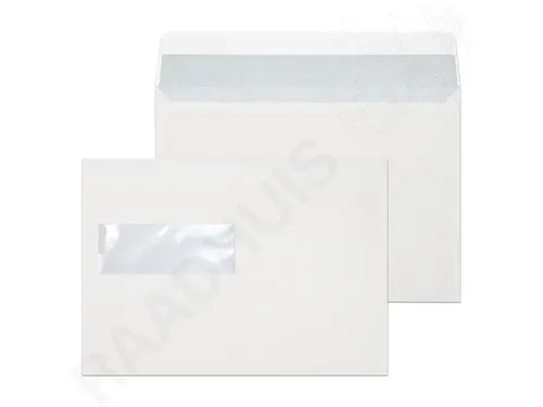 Dienstenvelop Venster Links Raadhuis 156x220mm Ea5 Wit Gegomd