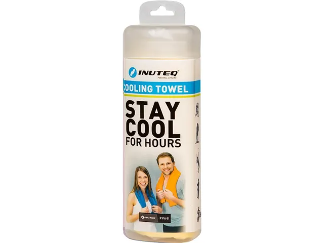 Inuteq Body Cooling handdoek 78x33cm Geel