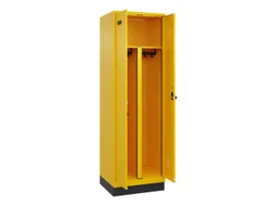 PBM-locker,HxBxD 1950x600x500mm,2vak,vak B 300mm,draaigrendel