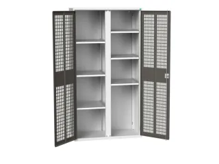 universele kast,HxBxD 2000x1050x550mm,6xStalen bodem,scheidingswand - 1