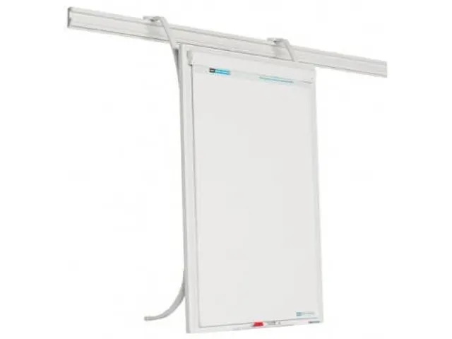 Smit Visual Flipover Partnerline 100x70cm wit emaille