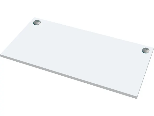 Fellowes Levado Bureaublad 160x80 cm melamine Wit