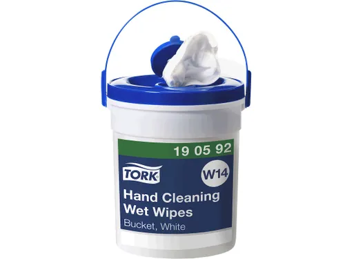 Reinigingsdoekjes Tork Hand Cleaning W14 parfumvrij wit 190592