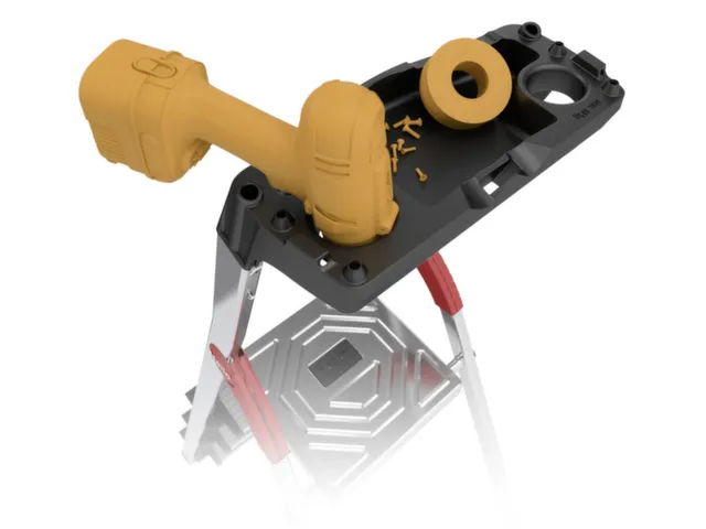 staande trap,eenzijdig,4trede(n),Stand H 0,84m,balk L 1,61m