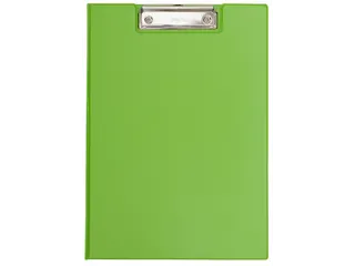 Klembordmap MAUL A4 staand met penlus PVC neon groen - 1