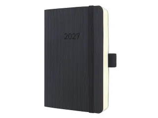 Dagagenda Conceptum A6 2027 (NL/FR/EN/DU) zwart Softcover - 1