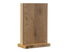 Kaarthouder Europel A5 acryl/hout/magneet