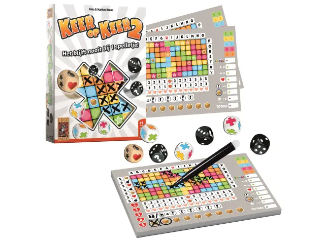 999Games Keer op Keer 2 dobbelspel 8+