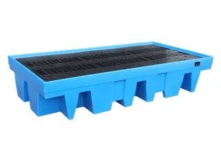 Opvangbak 2X Ibc Pe H X B X D 510X 2560X 1350Mm M. Pe-Pallet - 1