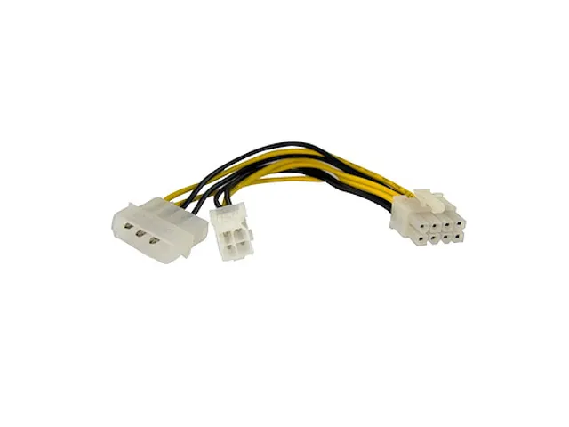 15 cm 4-Pin naar 8-Pin EPS Voedingsadapter met LP4 - F/M