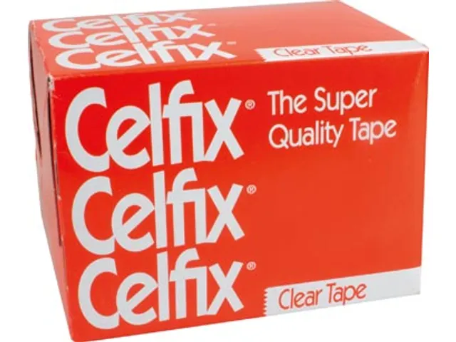 Plakband Cellulose Ft 12mmx66m