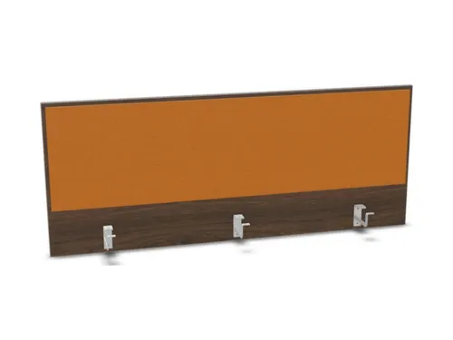 opzetpaneel,v. bureau,aanbouw achter,NV bruin hickory,BN3005-geel