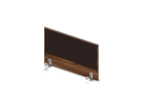 opzetpaneel bureau aanbouw zijkant NP-tiepolo nut BN2036-bruin 800mm