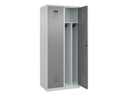 locker voor scheiding van kleding,HxBxD 1850x800x500mm,2vak