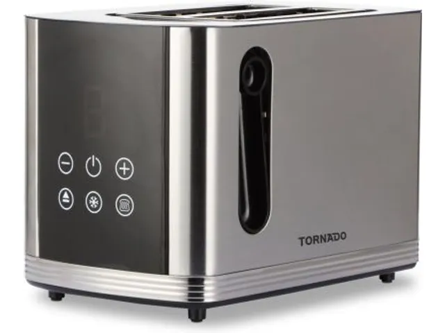 Tornado TTA751-GS Broodrooster 7 standen 2 sleuven 800W Zilver