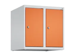 opzetkast,v. locker,2vak.,vak B 250mm,HxBxD 500x500x500mm,vleugeldeur