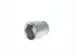 19 29 Stekkerdoos 1/2 inch,zeskant,29mm