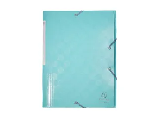 Elastomap A4 3 Kleppen Gelamineerd Glanskarton 600gr Assorti - 2
