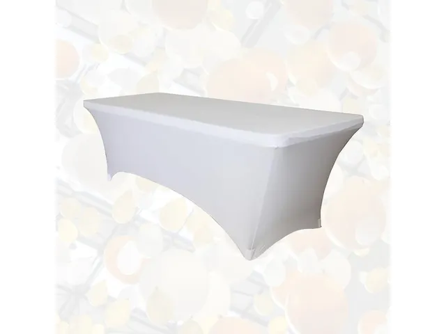 Tafelrok BRASQ 183x76x74cm wit