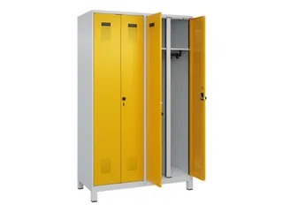 locker voor scheiding van kleding,HxBxD 1950x1200x500mm,4vak - 1
