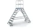 Bordestrap Aluminium Bordes 1920x 600x 800mm 2x8treden Aluminium