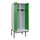 locker met bank,voor scheiding van kleding,HxBxD 2120x800x815mm,2vak