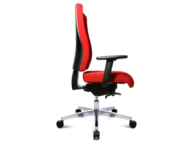 Topstar Bureaustoel Sitness 70 met Body-Balance-Tec-scharnier Rood