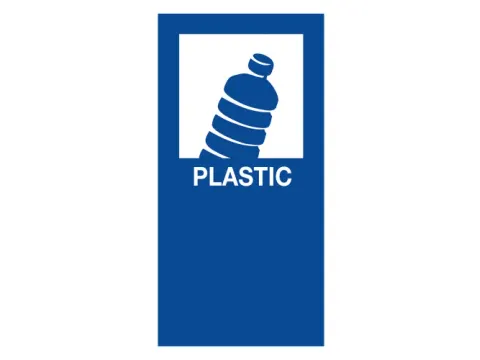 Magneetsticker Plastic BE