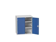 universele kast,HxBxD 900x800x550mm,2xStalen bodem,draaigrendelslot