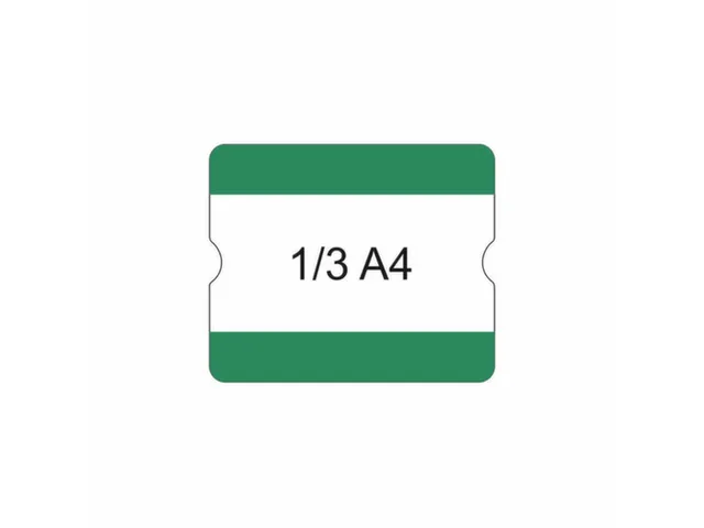 beschrijfbare hoes,markering HxB 216x180mm,PVC,groen