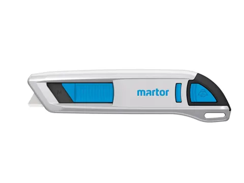 Martor Secunorm 50000210 9MM Veiligheidsmes, grijs, blauw