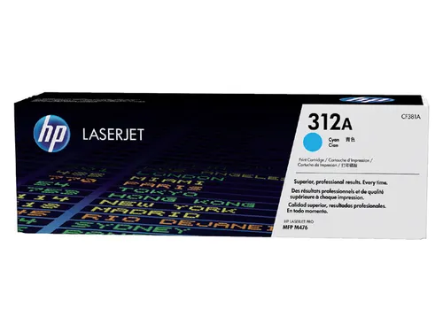 HP CF381A 312A Toner Cyaan Originele Tonercartridge