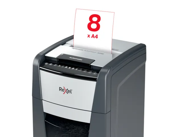 Papiervernietiger Rexel Optimum Auto+ 300M P-5 snippers 2x15mm