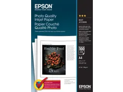 S041061 Epson Photo Quality Inkjet Papier A4 102 Gram 100 Vellen