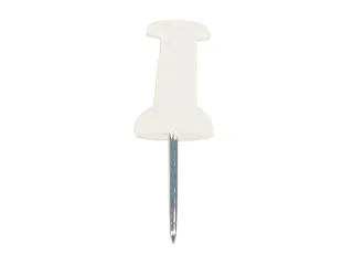 Pushpins Alco doosje a 40 stuks wit - 3