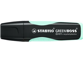 Markeerstift STABILO GREEN BOSS 6070/113 vleugje pastel turquoise - 1