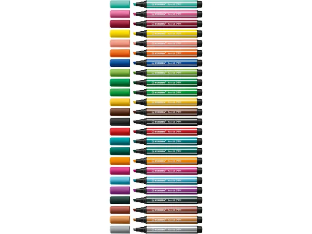 Viltstift STABILO Pen 68/51 Max turquoiseblauw