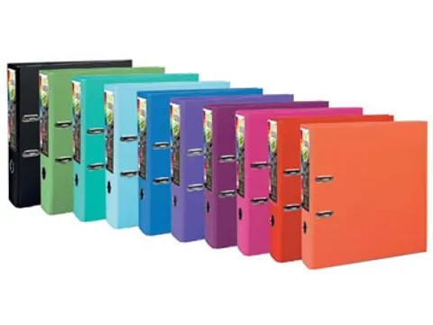 Ordners A4 Pp 80mm Assorti Pastelkleuren