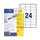 Etiket Avery Zweckform 3658 64.6x33.8mm wit 4800stuks
